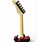 Used Dean Nash Vegas Select Floyd Red Metallic Solid Body Electric Guitar