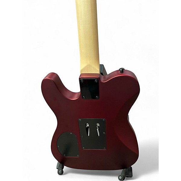 Used Dean Nash Vegas Select Floyd Red Metallic Solid Body Electric Guitar
