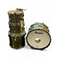 Vintage 1970s Premier 4 Piece Birch Gold Drum Kit