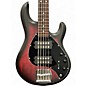 Used Sterling by Music Man Ray5HH Ruby Red Burst Satin Electric Bass Guitar