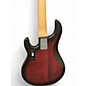 Used Sterling by Music Man Ray5HH Ruby Red Burst Satin Electric Bass Guitar