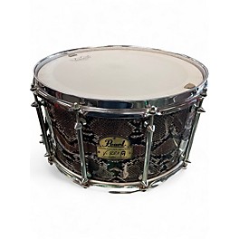 Used Pearl 14X8 VP1480 VINNIE PAUL SNARE SNAKESKIN Drum