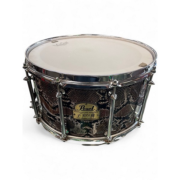 Used Pearl 14X8 VP1480 VINNIE PAUL SNARE SNAKESKIN Drum