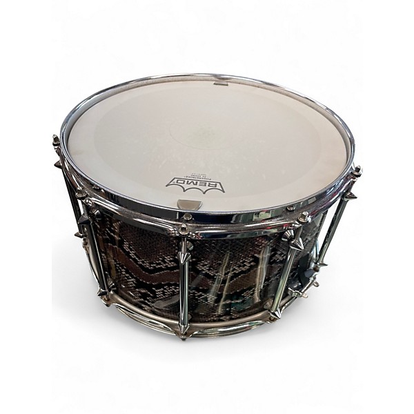 Used Pearl 14X8 VP1480 VINNIE PAUL SNARE SNAKESKIN Drum