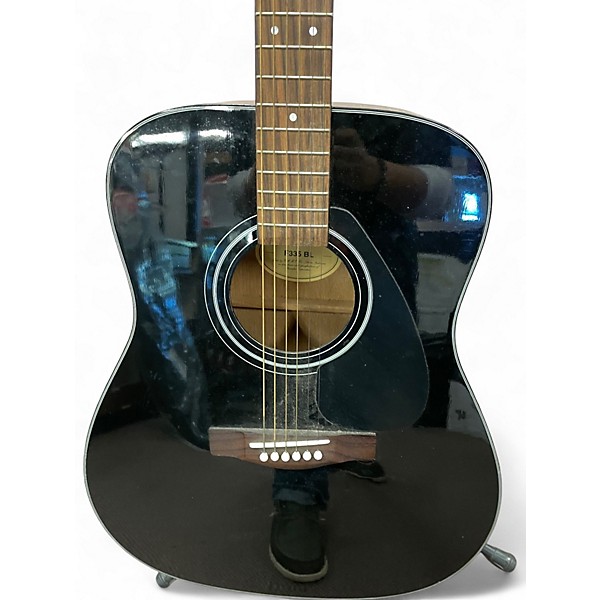 Used Yamaha F335 Black Acoustic Guitar