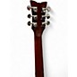 Used Schecter Guitar Research Solo II Custom Natural Gloss Burl Turquoise Solid Body Electric Guitar