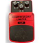 Used Behringer CL9 Compressor/Limiter Effect Pedal thumbnail