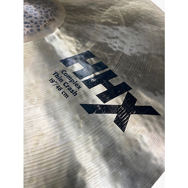 Used SABIAN 19in HHX COMPLEX THIN Cymbal