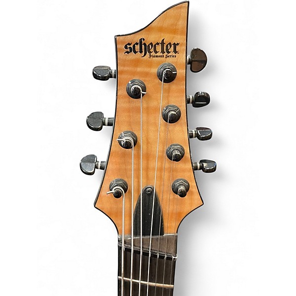 Used Schecter Guitar Research C7 SLS Elite Gloss Natural Solid Body Electric Guitar