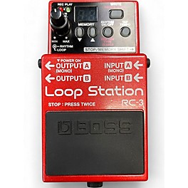 Used BOSS RC3 Loop Station Pedal