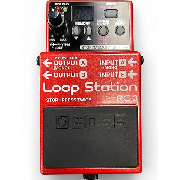 Used BOSS RC3 Loop Station Pedal
