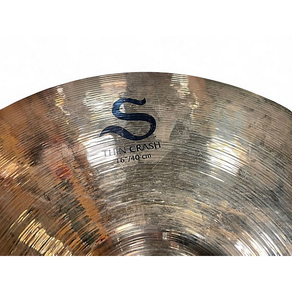 Used Zildjian 16in S Family Thin Crash Cymbal
