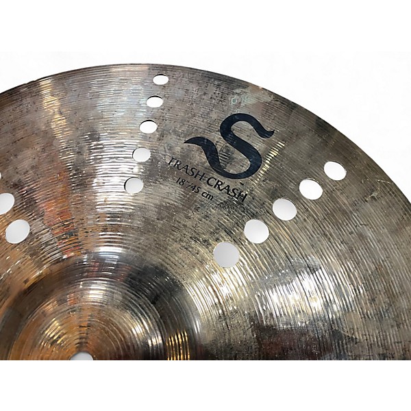 Used Zildjian 18in S Family Trash Crash Cymbal