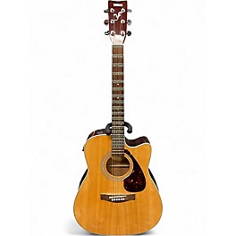 Used Yamaha FX370C Natural Acoustic Electric Guitar