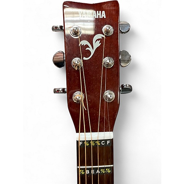 Used Yamaha FX370C Natural Acoustic Electric Guitar