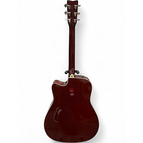 Used Yamaha FX370C Natural Acoustic Electric Guitar