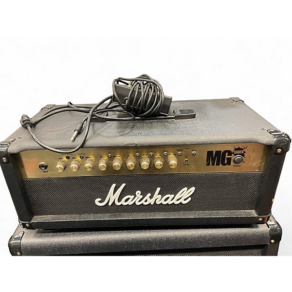 Used Marshall MG100HFX 100W Solid State Guitar Amp Head