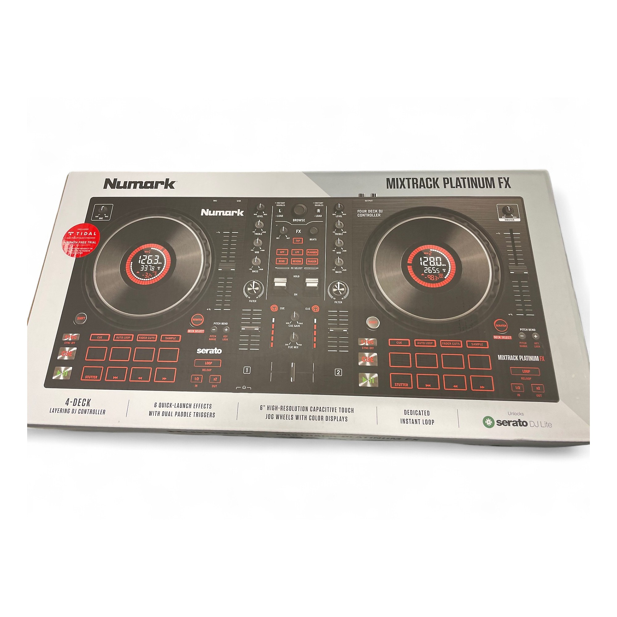 Numark Mixtrack Pratinum DJコントローラー Mixtrack Platinum FX | Numark