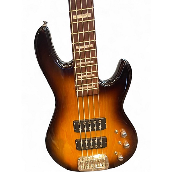Used G&L tribute series l2500 SUNBURST Electric Bass Guitar