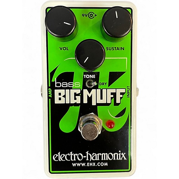Used Electro-Harmonix BASS BIG MUFF Effect Pedal