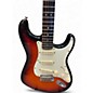 Used 2002 Fender Strat Am deluxe 3 Tone Sunburst Solid Body Electric Guitar thumbnail