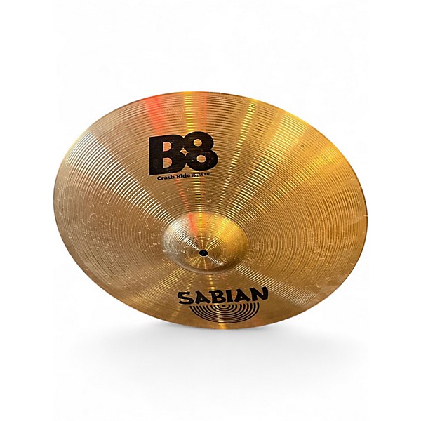 Used SABIAN 18in B8 Crash Ride Cymbal