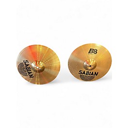 Used SABIAN 13in B8 Hi Hat Pair Cymbal