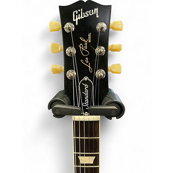 Used Gibson Les Paul Standard Gold Top Solid Body Electric Guitar