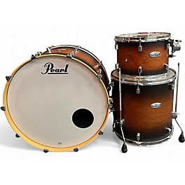 Used Pearl 3 Piece Decade Maple Classic Satin Amburst Drum Kit