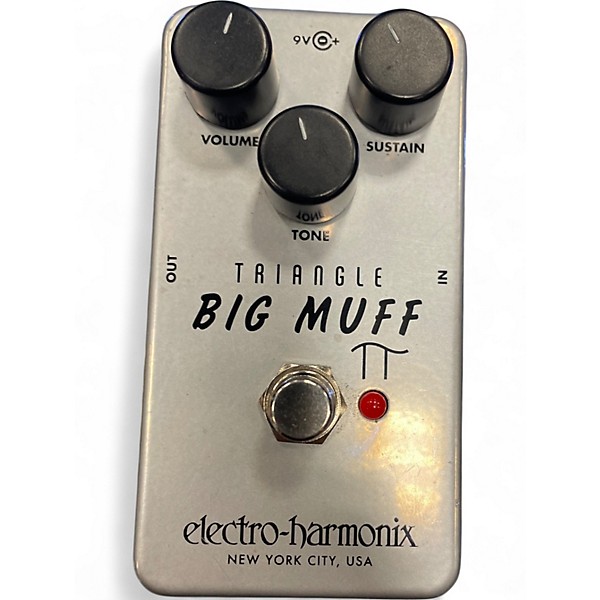 Used Electro-Harmonix Big Muff Triangle Pi Distortion Effect Pedal