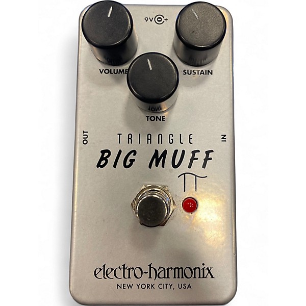 Used Electro-Harmonix Big Muff Triangle Pi Distortion Effect Pedal