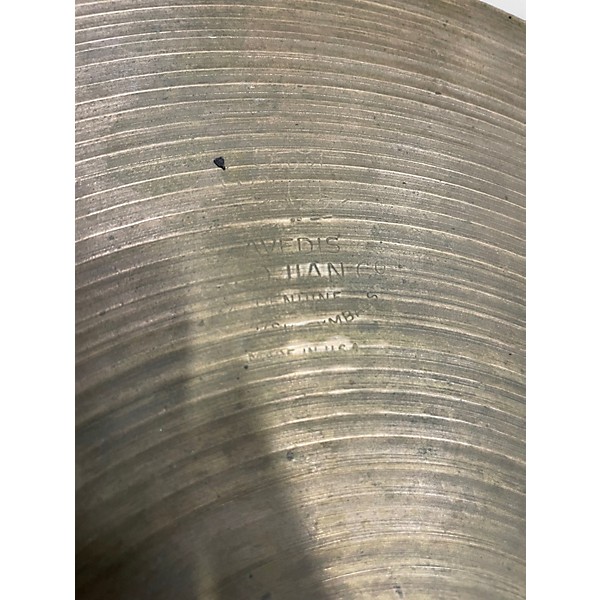 Vintage 1970s Zildjian 14in Avedis Hi Hat Pair Cymbal