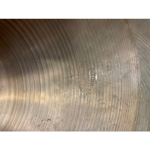 Vintage 1970s Zildjian 14in Avedis Hi Hat Pair Cymbal