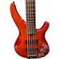 Used Yamaha TRBX605FM Amber Electric Bass Guitar