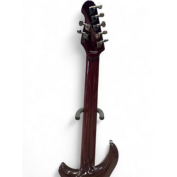 Used Sterling by Music Man John Petrucci Majesty 7 Dimarzio Royal Red Solid Body Electric Guitar