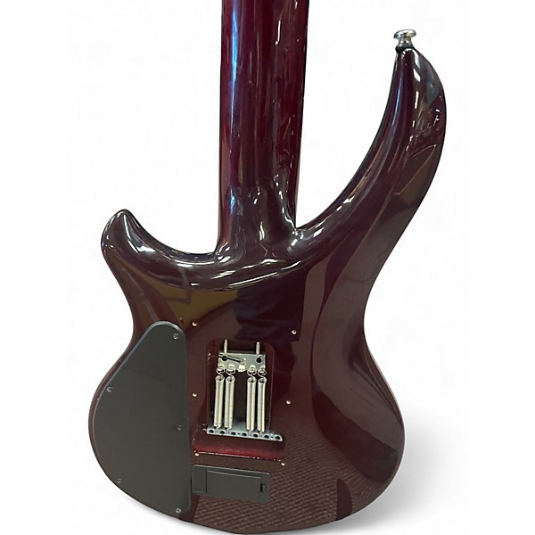 Used Sterling by Music Man John Petrucci Majesty 7 Dimarzio Royal Red Solid Body Electric Guitar