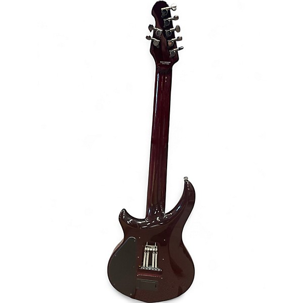 Used Sterling by Music Man John Petrucci Majesty 7 Dimarzio Royal Red Solid Body Electric Guitar