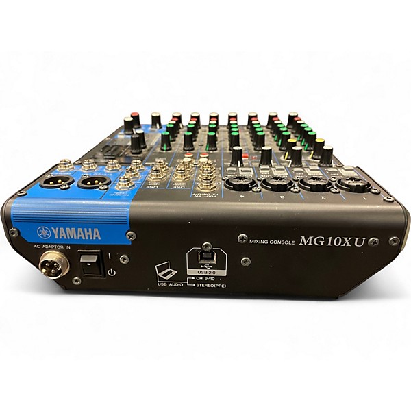 Used Yamaha MG10XU 10 Channel Mixer with Effects Unpowered Mixer