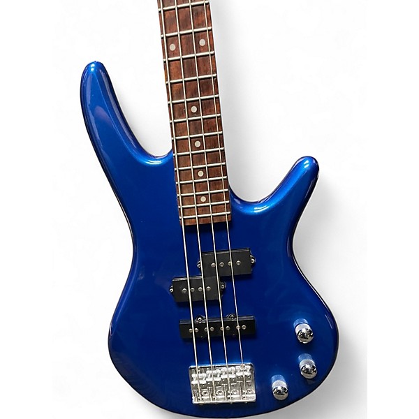 Used Ibanez GiSRM20 Gio Sound Gear Blue Electric Bass Guitar