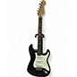 Used Fender Standard Stratocaster Black Solid Body Electric Guitar