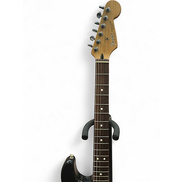 Used Fender Standard Stratocaster Black Solid Body Electric Guitar
