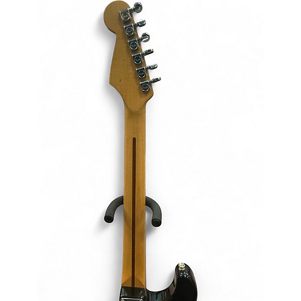 Used Fender Standard Stratocaster Black Solid Body Electric Guitar