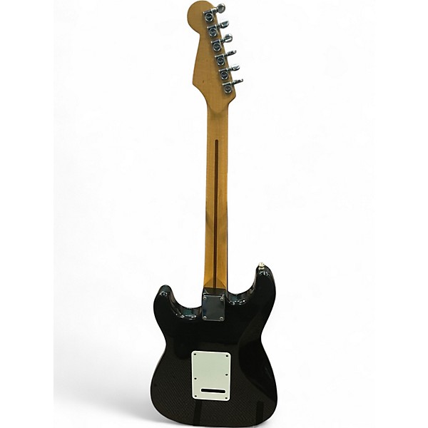 Used Fender Standard Stratocaster Black Solid Body Electric Guitar