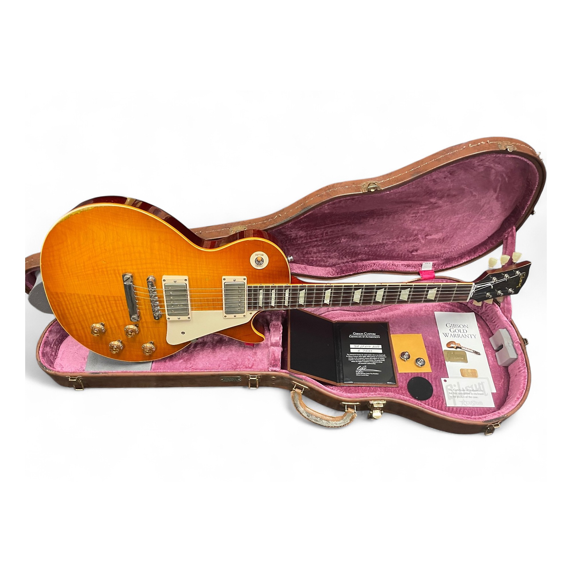 ギター HardAged & Relic LesPaul Standard Type FrontBody_5a8cc473-20e1-4c2e-