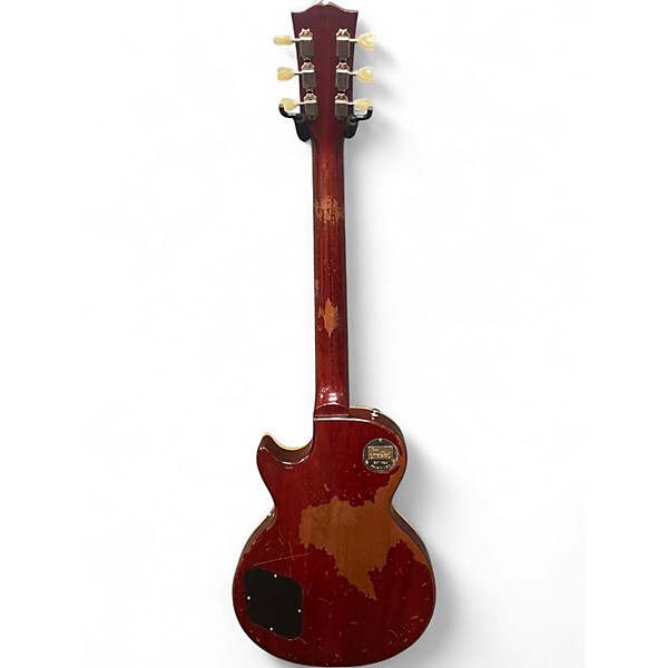 Used Gibson LP STD CUSTOM SHOP HEAVY RELIC '58 REISSUE 2 Tone Sunburst Solid Body Electric Guitar