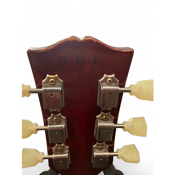 Used Gibson LP STD CUSTOM SHOP HEAVY RELIC '58 REISSUE 2 Tone Sunburst Solid Body Electric Guitar