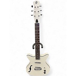Used Danelectro FIFTY NINER  White Hollow Body Electric Guitar