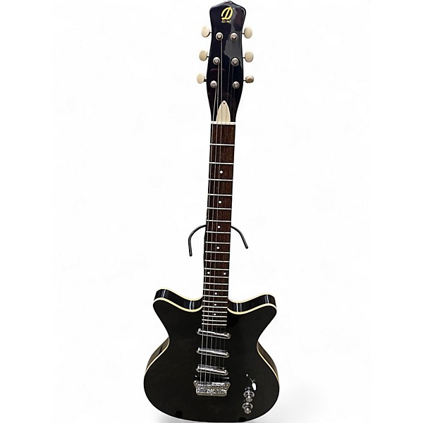 Used Danelectro 12 STRING Black Solid Body Electric Guitar