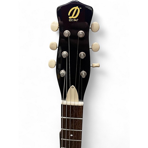 Used Danelectro 12 STRING Black Solid Body Electric Guitar