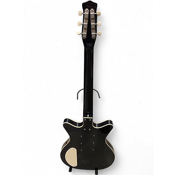 Used Danelectro 12 STRING Black Solid Body Electric Guitar